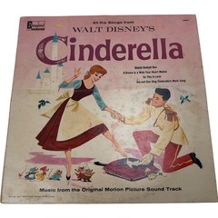 Disneyland Cinderella Soundtrack Vinyl LP 1959 Original Album Cover Used Vinyl