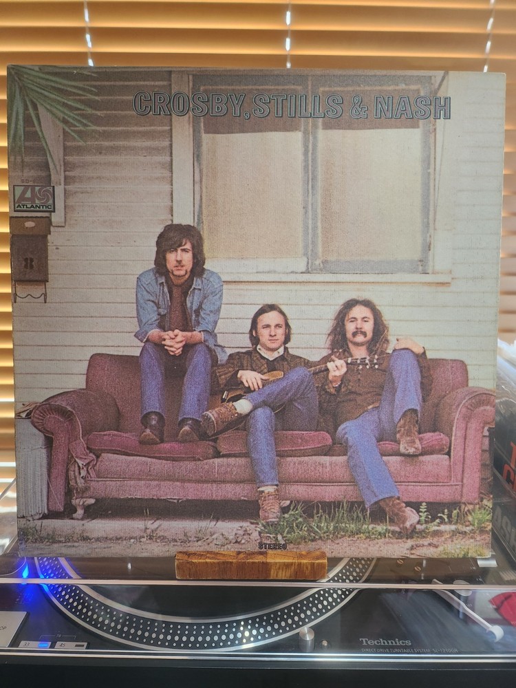 Crosby Stills & Nash, Crosby Stills & Nash, 1969 1st Atlantic, SD-8229,VG-VG+/EX