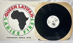 Queen Latifah feat Monie Love – Ladies First 12″ Vinyl Single 1989 – Promo VG++