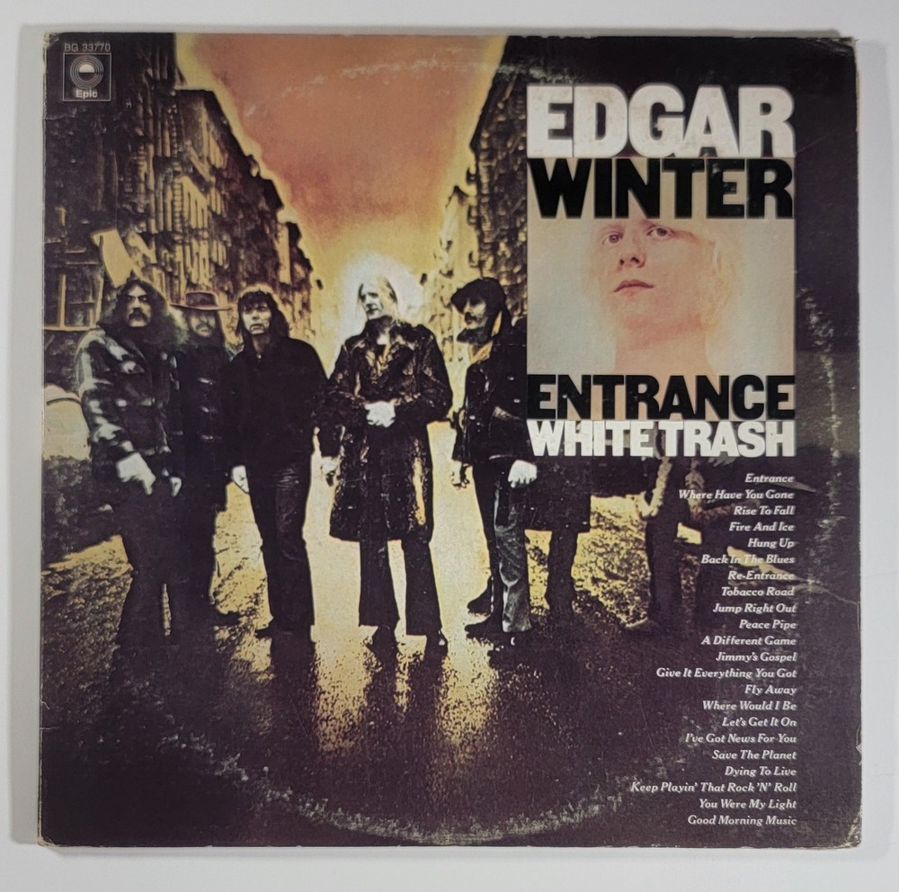 Edgar Winter-Entrance/White Trash Double LP 1976 EX-/VG