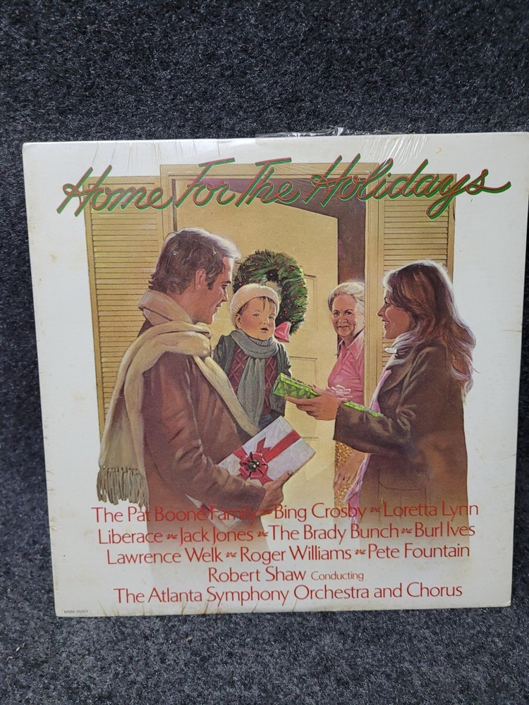 Vintage Home For The Holidays Christmas Vinyl LP Robert Shaw Atlanta MSM-35007
