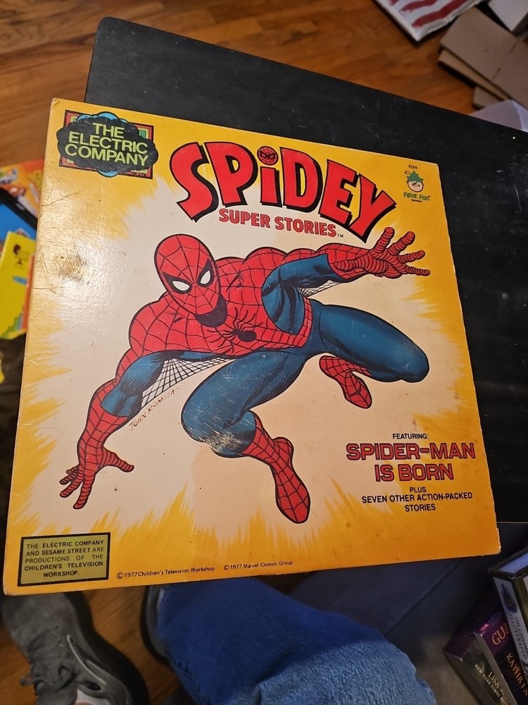Spidey Super Stories Vinyl Album The Electric Company