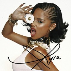 Tyla CHANEL SIGNED 7″ Color Vinyl Clear with Silver Wisps