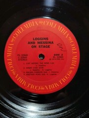 LOGGINS AND MESSINA-ON STAGE , PG 32848 , Original No Bar Code Tested Excellent