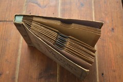 Gramophone 7′ folder with 7 records by Victory Records Circa 1920’s ?