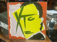 XTC “DRUMS AND WIRES” 1979 VINYL LP, ON VURGIN RECORDS, OG LYRIC SLEEVE, VG +