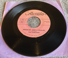 45RPM-THE DANLEERS-ONE SUMMER NIGHT/WHEELIN AND A-DEALIN- MINT LOOKS UNPLAYED