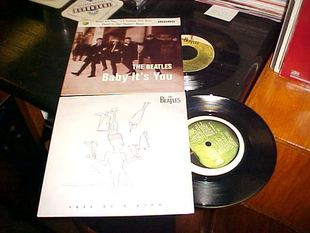 THE BEATLES 45 EP Apple Lot NEW OLD STORE STOCK – Unplayed 1990’s MONO EP Bird
