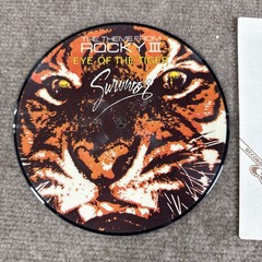 1982 Survivor Eye of the Tiger Picture Disc 7″ Vinyl Record Theme Song Rocky III