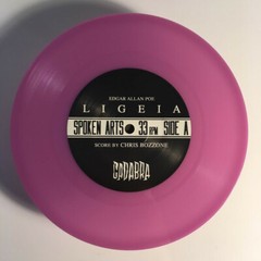 Chris Bozzone Ligeia Cadabra Records PURPLE OPAQUE vinyl 7″ NEW/SEALED