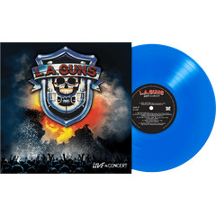 L.A. Guns Live In Concert (Colored Vinyl, Blue, Limited Edition) Records & LPs N