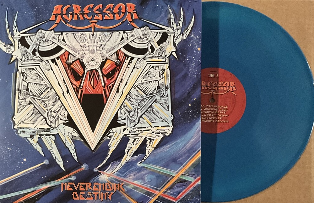 Agressor – Neverending Destiny LP 2026 Osmose – OPLP569 [Blue Swirl] *FR NEW