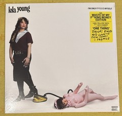 LOLA YOUNG I’m Only F**king Myself 140g + 12×12 Insert EU Import Yellow Vinyl