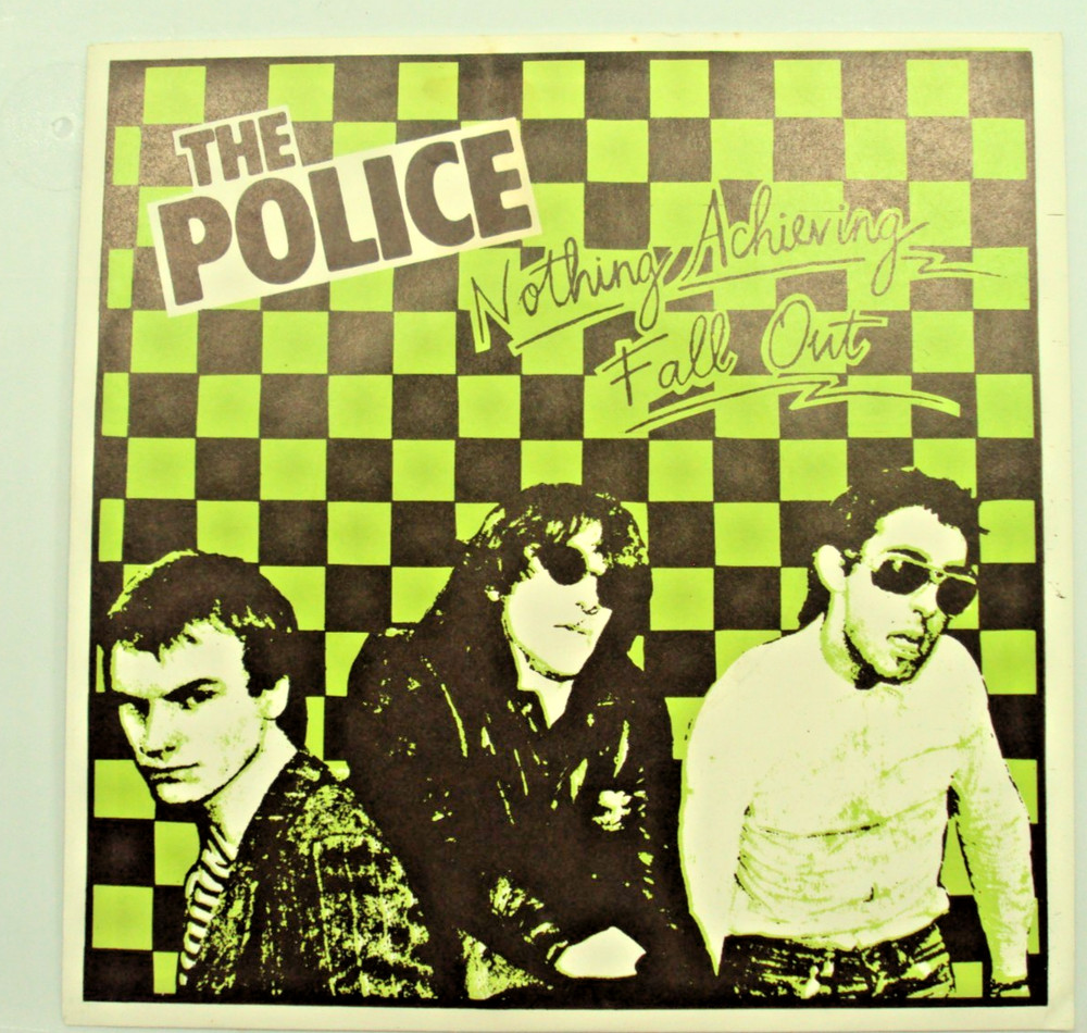 The Police – Fallout , 1979 UK 7″ Vinyl Single, Tested, Free S/H