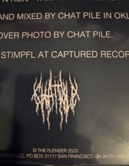 Chat Pile – This Dungeon Earth / Remove Your Skin Please💥TRANSPARENT SEA BLUE💥