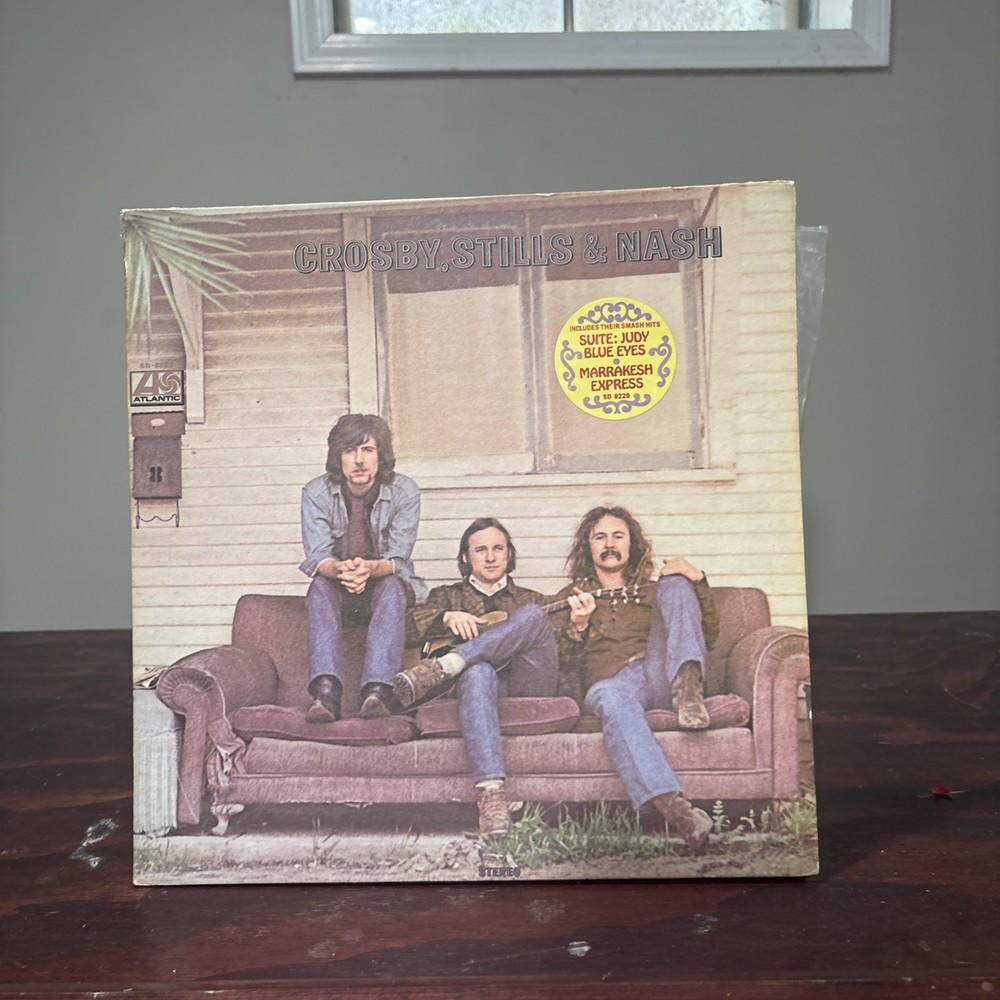 Crosby, Stills & Nash Crosby, Stills & Nash Atlantic SD 8229 12″ Vinyl LP