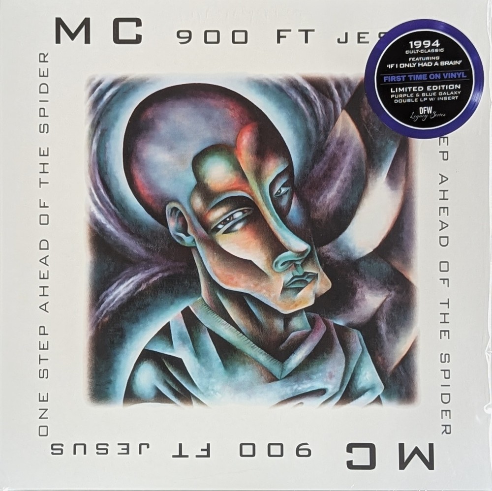 MC 900 FT JESUS One Step Ahead of The Spider number 91/600 Purple & Blue Vinyl