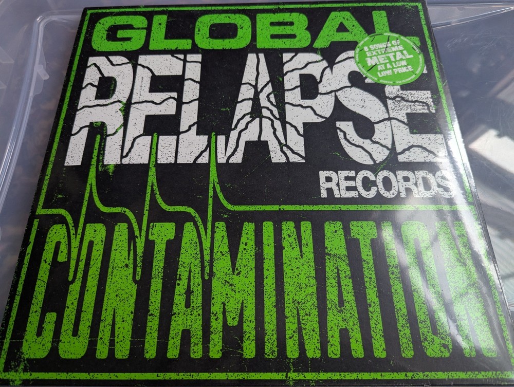 Global Contamination Vinyl Relapse Records Extreme Metal New Sealed 2024