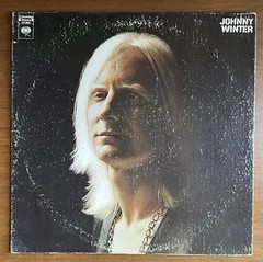 Johnny Winter Self Titled Vinyl LP 1969 Columbia CS 9826 2 Eye Stereo Blues Rock