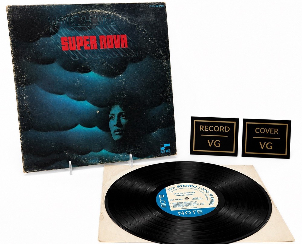Wayne Shorter Super Nova LP Blue Note BST 84332 VG VG Ultrasonic Cleaned Rare
