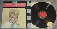 DORIS DAY Hooray For Hollywood Vol 2 LP 1958 Columbia Records CS 8067 6-Eye