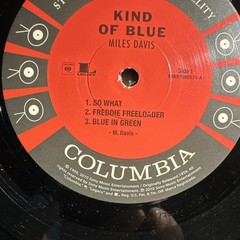 Miles Davis Kind of Blue LP Vinyl Jazz Columbia 2010s 12″ 33 RPM Stere