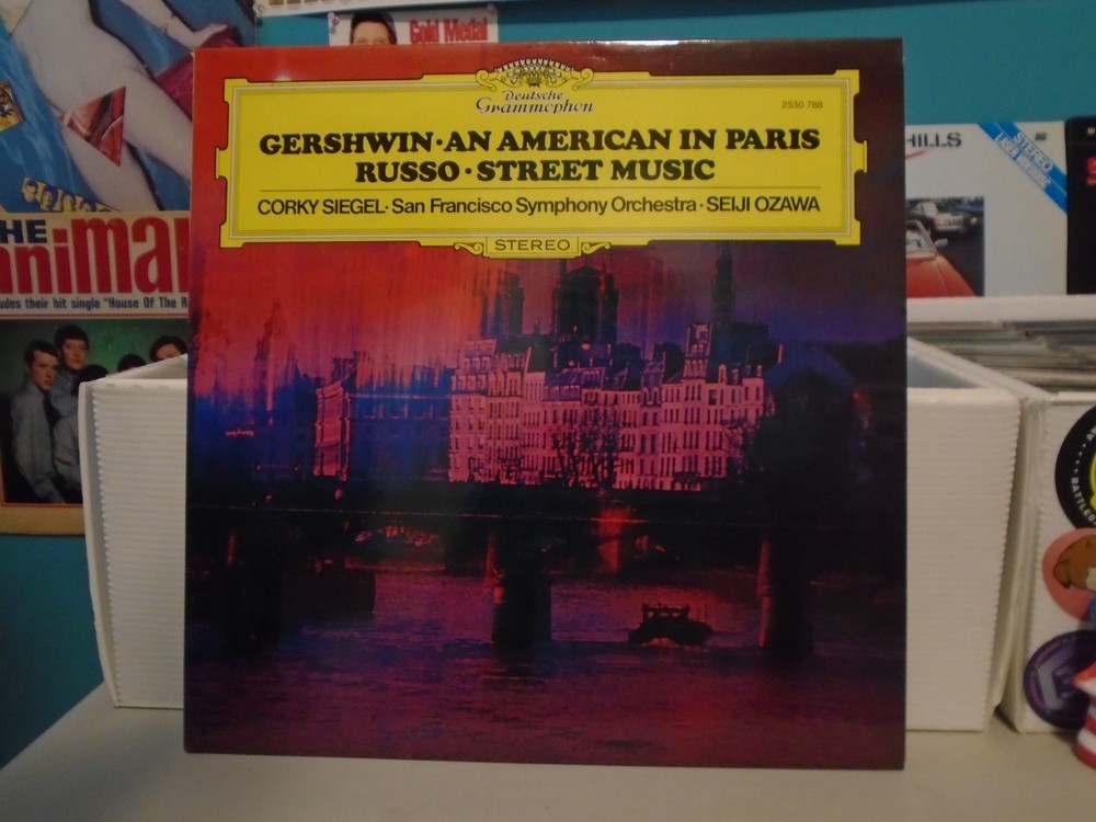 GERSHWIN-An American In Paris-RUSSO-Street Music-Vinyl LP-Deutsche Grammophon