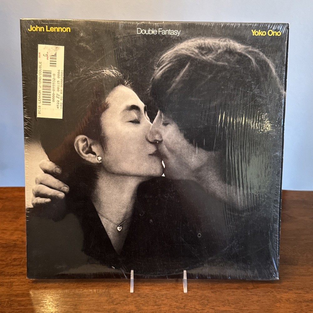 John Lennon & Yoko Ono Double Fantasy Vinyl Record 1980 LA Pressing Strong VG