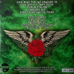 POISON Glamour & Thunder LP Green Purple Splatter Vinyl Live 1990 FM NEW Sealed