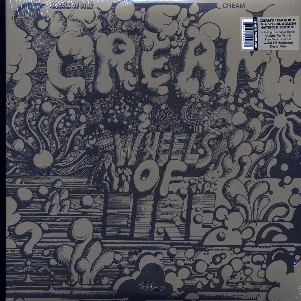 Cream Wheels of Fire, Clapton, Bruce, Baker and Pappalardi 3rd album, rereleased