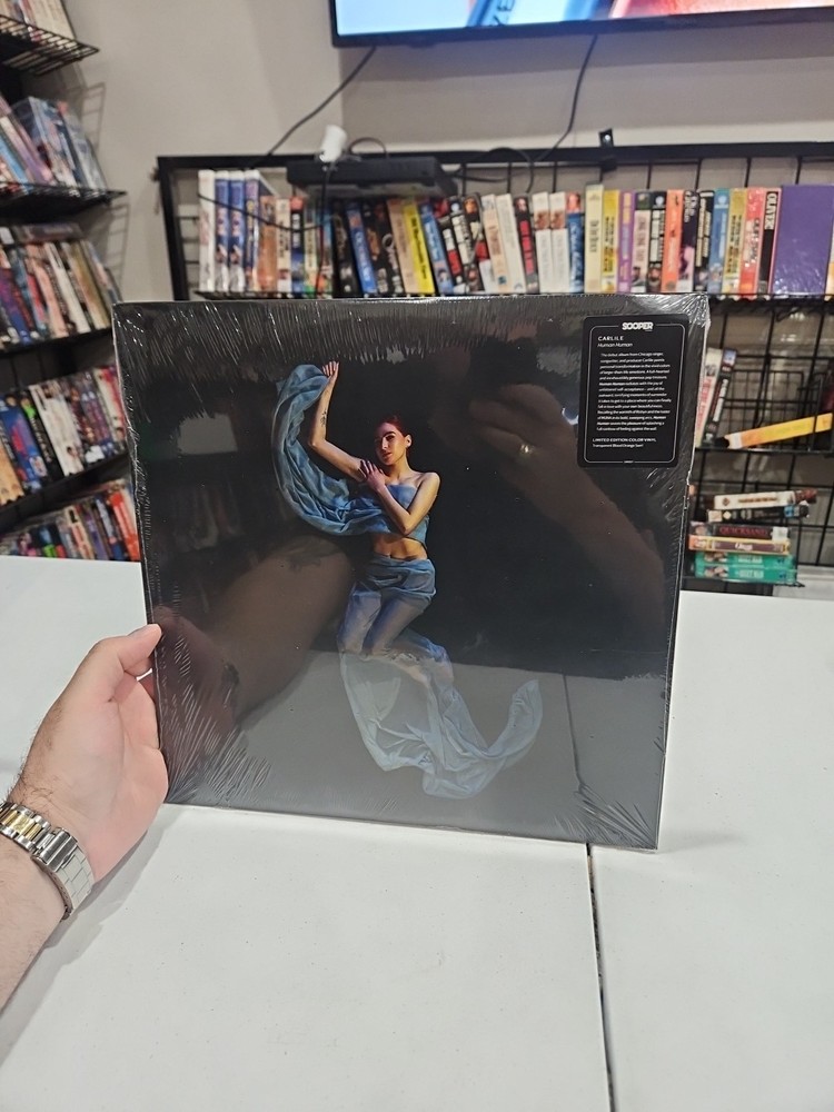 Carlile – Human Human LP Transparent Blood Orange Vinyl 2024 Sealed New