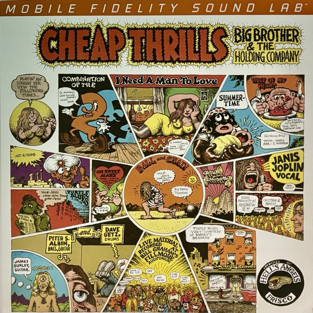 Big Brother & The Holding Company – Cheap Thrills MoFi 45RPM Audiophile 2LP NM