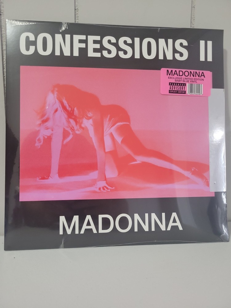 Madonna Confessions II Tik Tok Exclusive Baby Blue Vinyl SOLD OUT IN HAND!!!