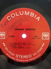 Johnny Winter Columbia Records CS9826 VG