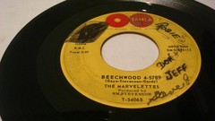 LOT OF 10 1960S R&B 45 RPM Sly Temptations MIracles Marvelettes Pickett Platters