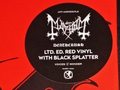 Mayhem: Deathcrush – Limited Edition LP Red Splatter Color Vinyl Record 2026 NEW