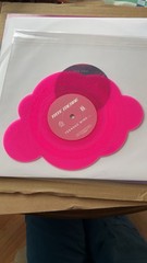 Tate McRae The One Day LP Cloud Shaped Vinyl sparkly pink with pink/blue vinyl