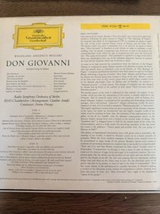 W.A. Mozart Don Giovanni Excerpts Vinyl LP Deutsche Grammophon LPM 19 224