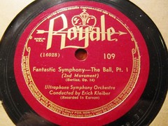 1932 Selmar Meyrowitz? BERLIN Philharmonic Berlioz Symphonie Fantastique Un Bal