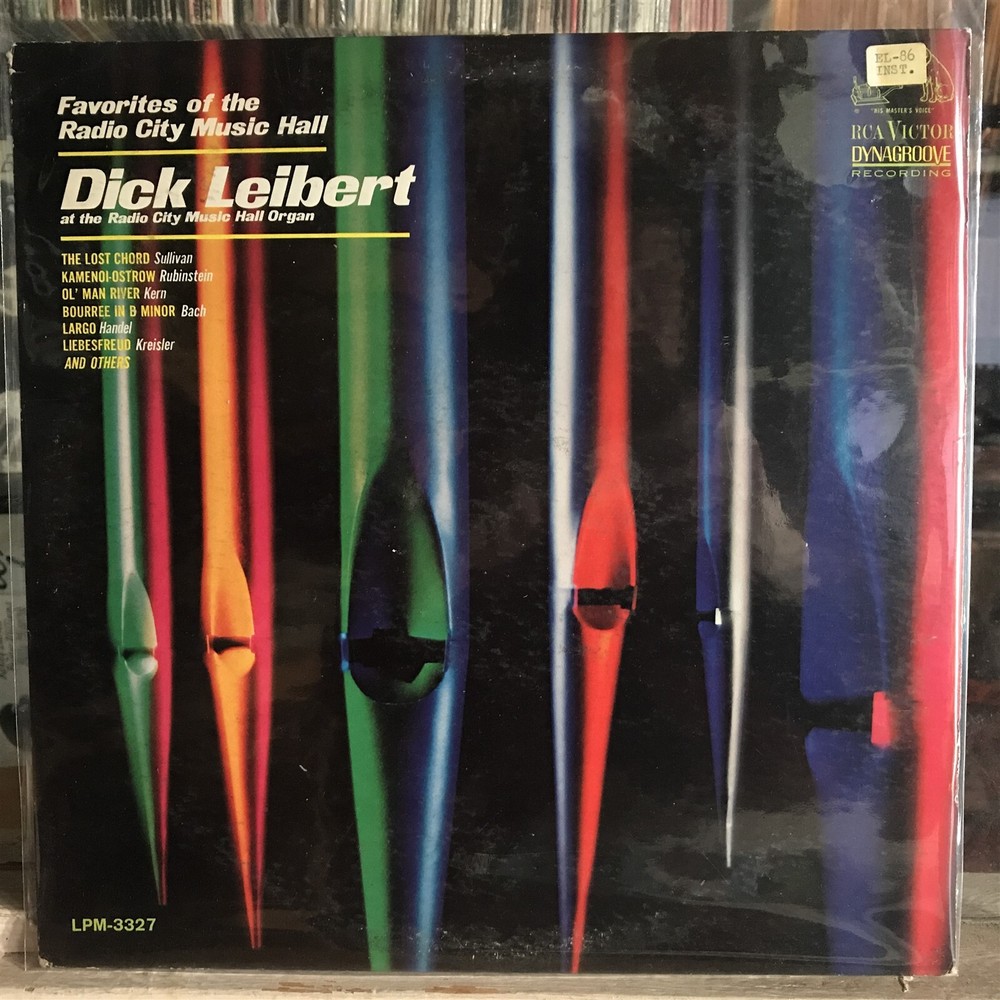 [JAZZ/CLASSICAL]~EXC LP~DICK LEIBERT~Favorites Of The Radio City Music Hall~1965