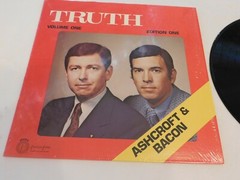Truth by Ashcroft & Bacon Volume One Edition One American Atrist LP Album Record