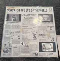 Fallout: Last Songs for the End of the World LP Vinyl GLOW IN THE DARK VARIANT