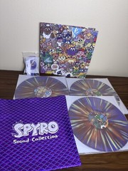 Spyro video game Soundtrack vinyl 3xLP record bagged Set dragon playstation