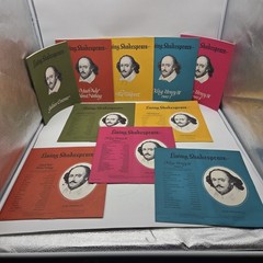 Living Shakespeare 19 Album Set With Script Booklets Vinyl LP’s 1961-63 Vintage