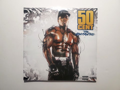 50 CENT – The Massacre **Blue Marble Color Vinyl** 2 LP **NEW SEALED**