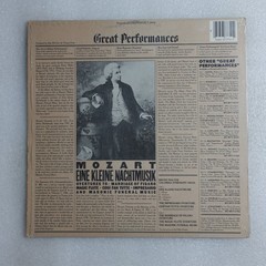 Wolfgang Amadeus Mozart Eine Kleine Nachtmusik LP Vinyl Album Record Classical