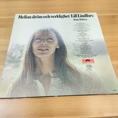 Lill Lindfors – Mellan dröm och verklighet LP 1970 Polydor Swedish Pop Vinyl