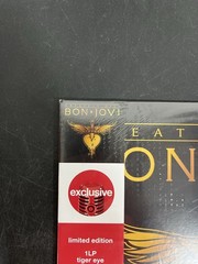 Bon Jovi – Greatest Hits LE Tiger Eye Vinyl USED NOT TESTED