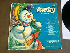 Frosty The Snowman Peppermint Kandy Kids Fair Vinyl LP Peter Pan Records 8108