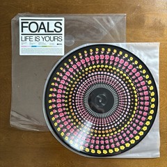 FOALS Life Is Yours LIMITED EDITION UK ZOETROPE PICTURE DISC VINYL LP 2022 VG+